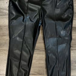 NWT faux leather