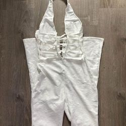 Halter Bodysuit Romper 