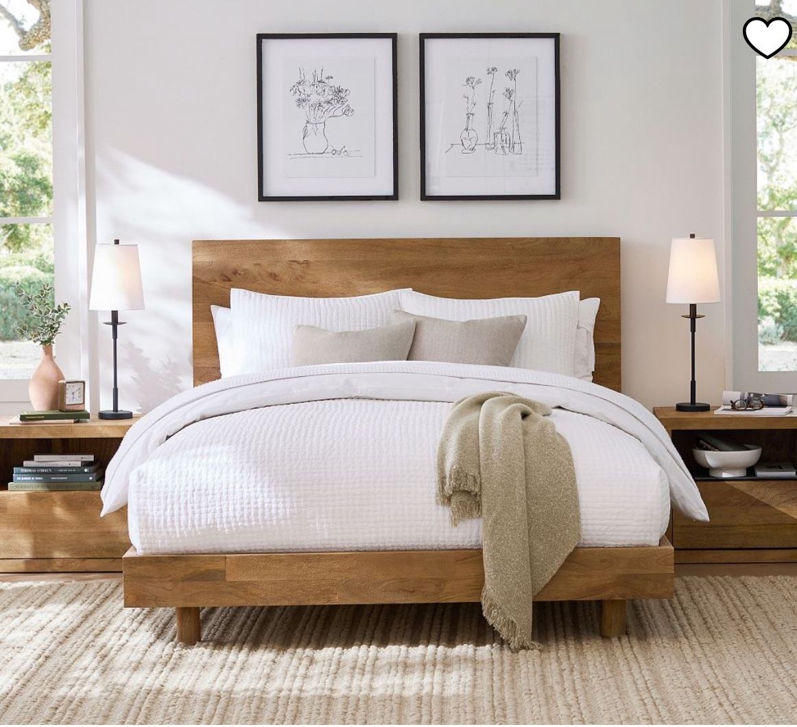 Pick-Stitch Handcrafted Cotton Linen Quilt