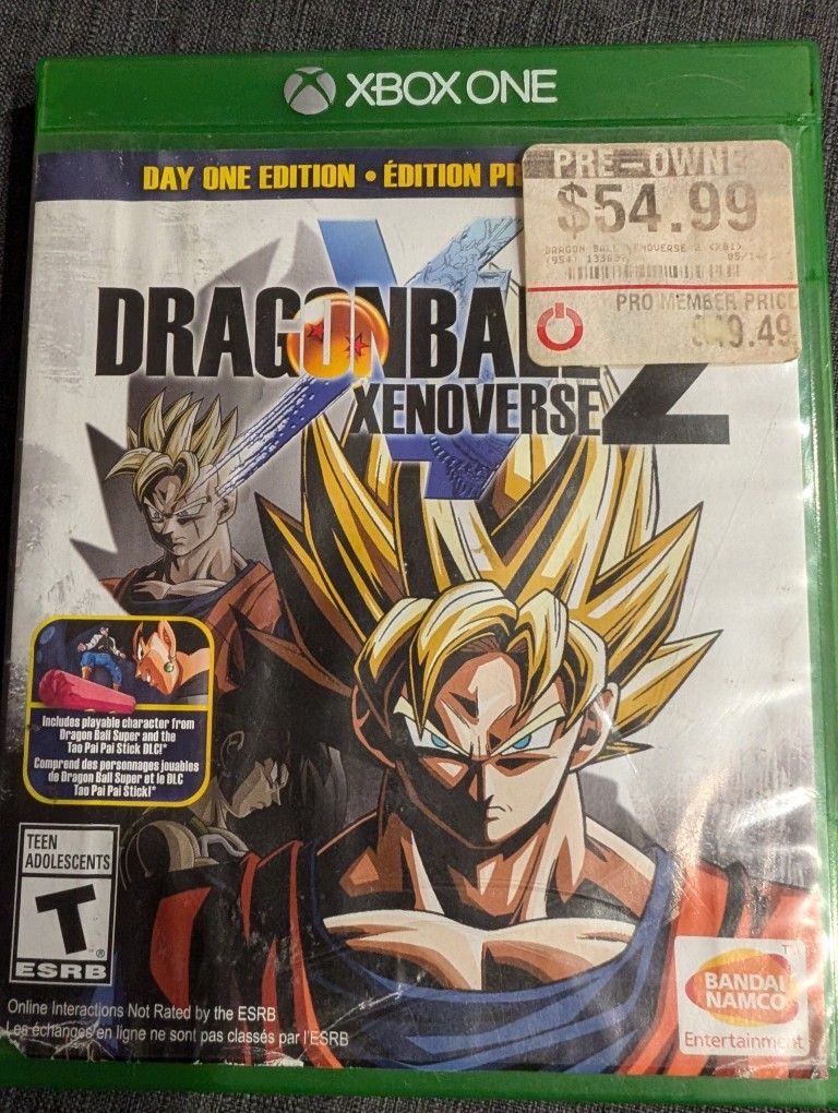 Dragon Ball Z Xenoverse 2 Xbox One