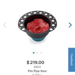 Signature Hardware 2-3/8 In. Steel Drain Kit