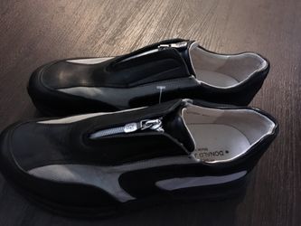 Donald Splinter Sport Travel “Guido” Black Italian Leather Mens Comfort Oxford In Size 10M