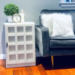 Pair of End Tables/Nightstands - Modern and Versatile  Add a touch of elegance and practicality to your space with this pair of beau