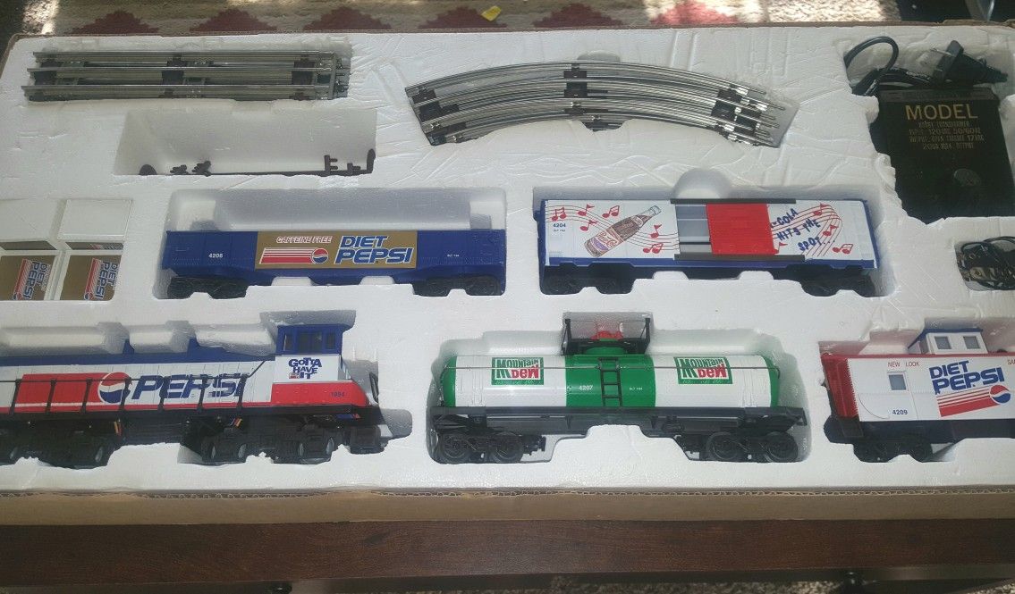 New Pepsi Generation 0-27 Gauge Train Set K-2200