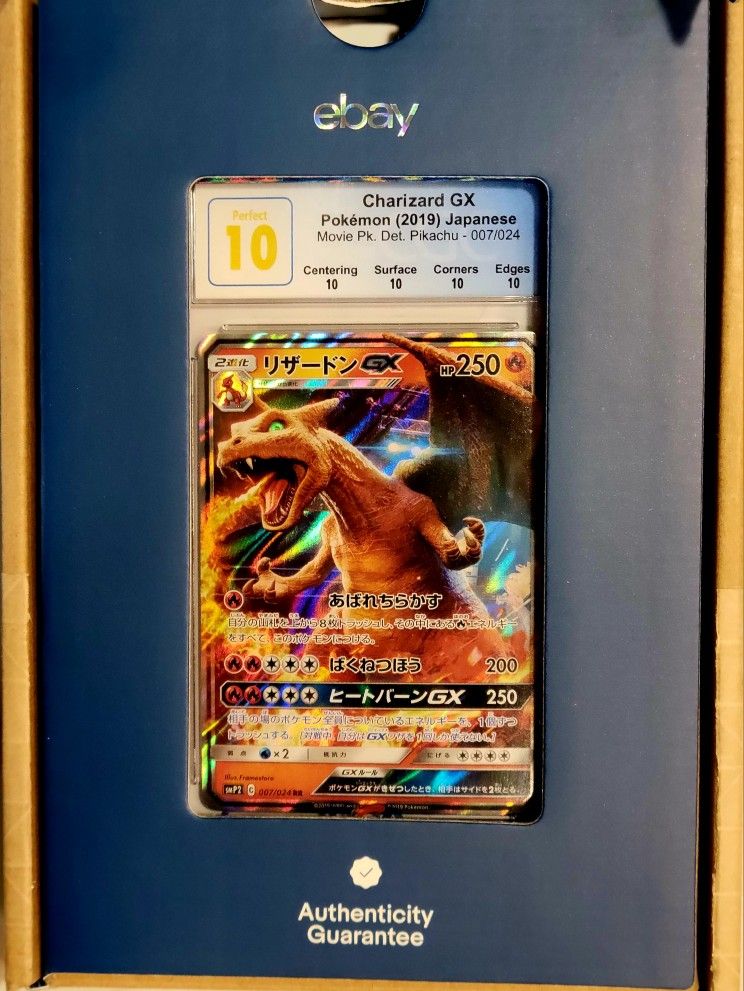 Charizard Graded Pokemon Cards