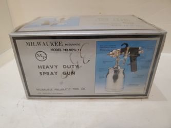 Milwaukee Pneumatic Heavy Duty Spray Gun Model No.MPS-17 New sealed