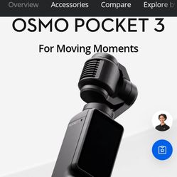 OSMO POCKET 3 Brand New 