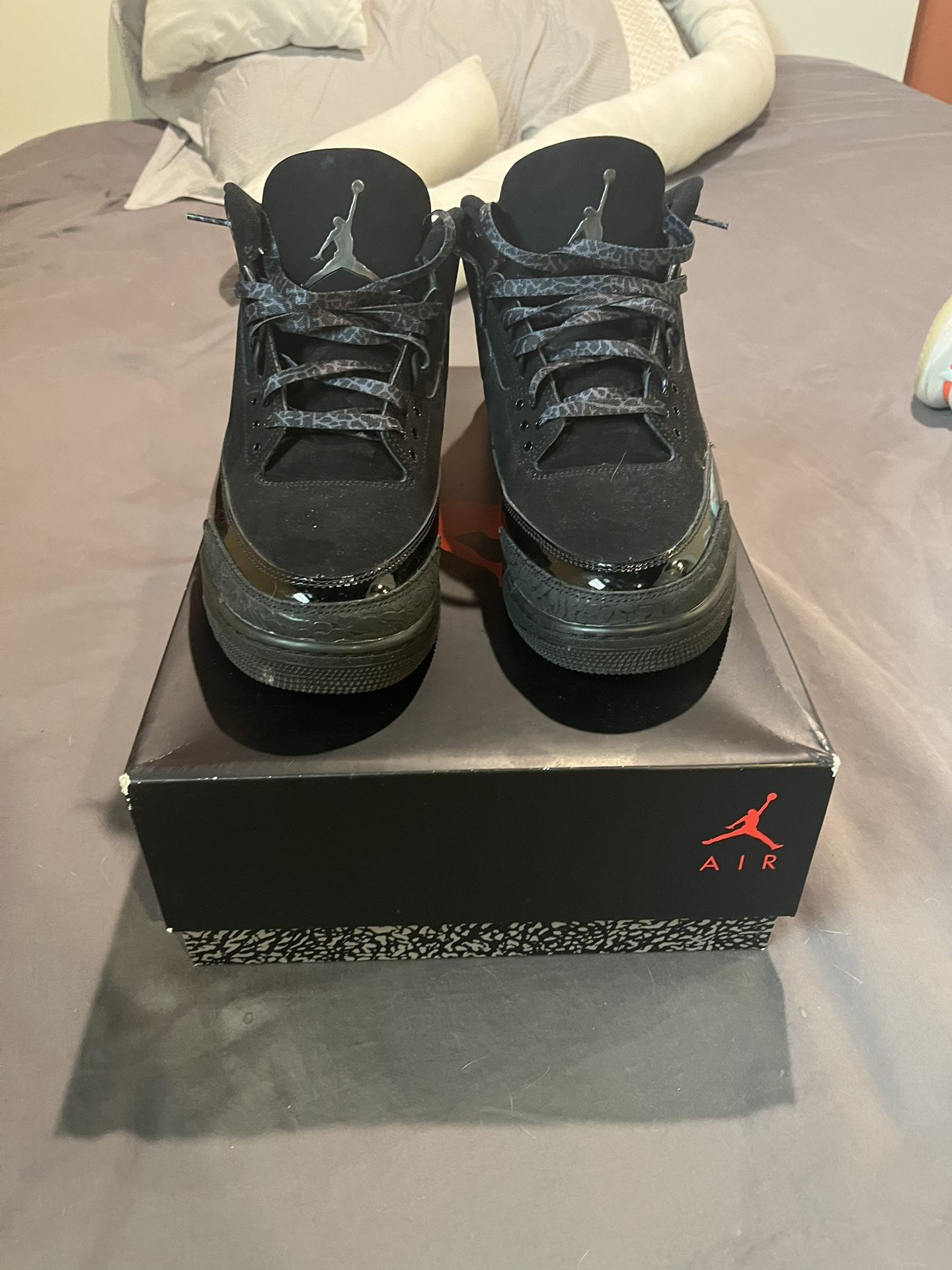 Jordan 3 Black Cat (2025)size 13