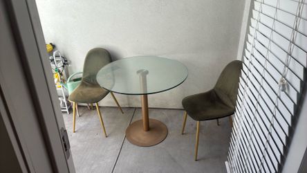 Glass table