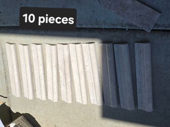Travertine Chair Rail Tile 2.5 x 12