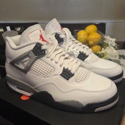 jordan 4 white cement sz 11