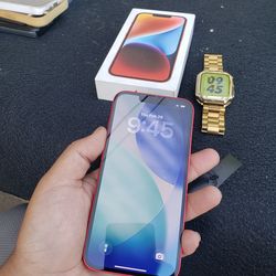 Locked Carried To Boost Mobile. No Icloud No Locked No password No Account. No watch $380! Red Edition iphone 14 128GB. $280! Watch. All for $600!