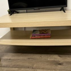 IKEA Coffee table, white stained oak effect