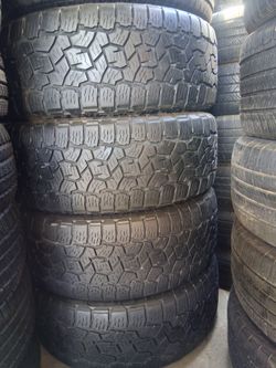 4 used Tires 275/55r20 toyo at3 💸free Installation and balance ‼️ 