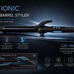 Brand New BIO IONIC Long Barrel Styler (Never Used)