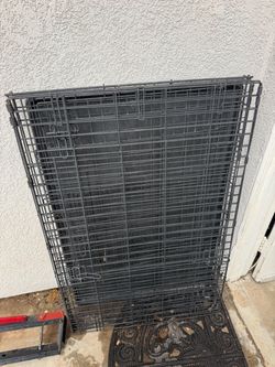 Large Folding Wire Dog Crate