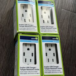 Leviton USB-C Receptacles  - New In Box