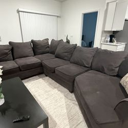 Gray Sectional 