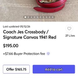 Coach Bag $70