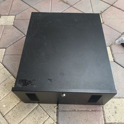 DVR Lock Box Metal Case Heavy Duty Security Storage 24”x20”x 9”