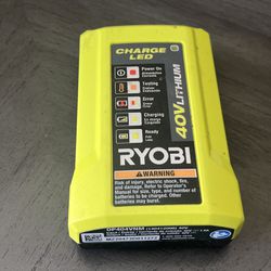 Ryobi OP404VNM 40V Lithium-Ion Battery Charger Unit Only 1/q12