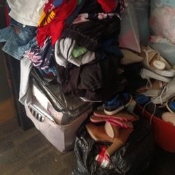 Clothes And Shoes All Different Size $100 For All