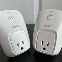 Two Belkin Wemo Switch F7C027