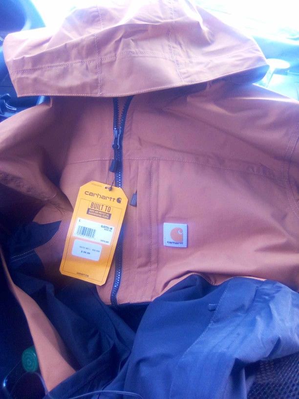 Carhartt Storm Defender Lightweight Packable Jacket Large *New*