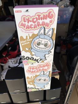 Pop Mart The Monsters Exciting Macaron Labubu blind box