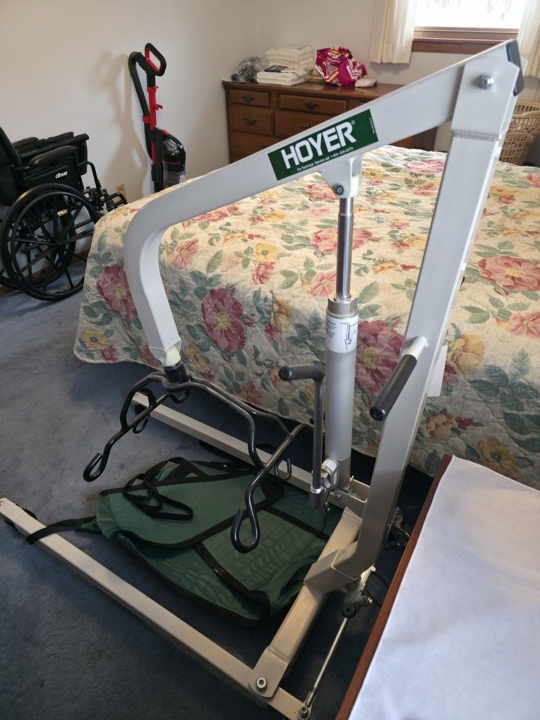 Hoyer Lift With Sling - Never Used!