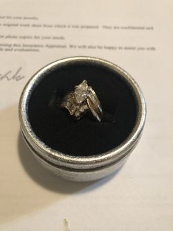 Diamond Marquis Wedding Ring