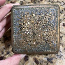 Vintage Brass Box 