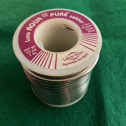 1 LB. Luco Aqua Pure Solder Lead Free NEW