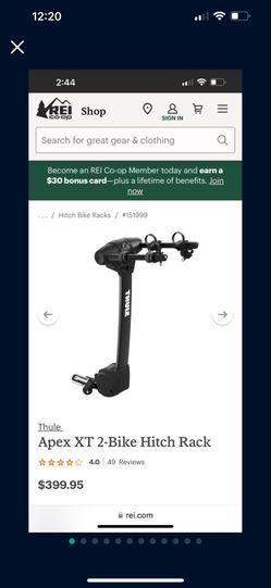 Thule Apex XT 2-Bike Hitch Rack