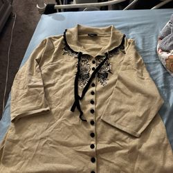 3/4 Sleeve Chic Blouse/sweater