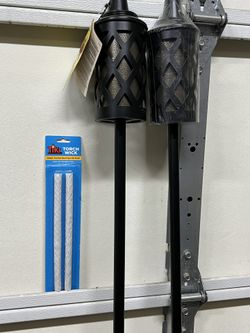 Brand New 65 Inch Tiki Touches With Extra Touch Wicks
