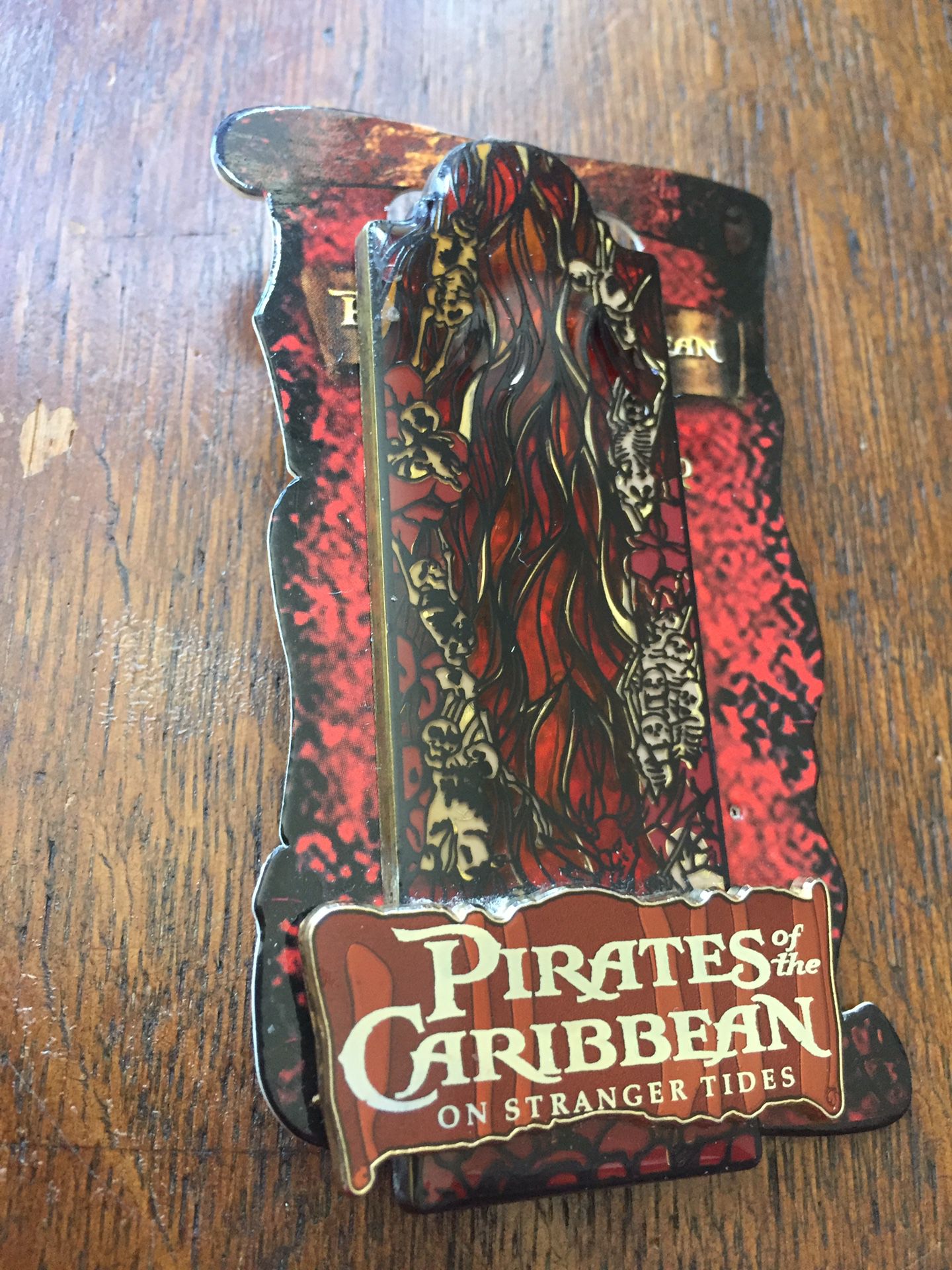 Disney Soda Fountain Pirates of the Caribbean “Stained Glass “ Pin
