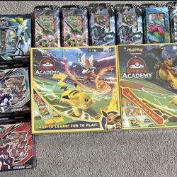 Pokémon Battle Deck And Pokémon Academy Boxes