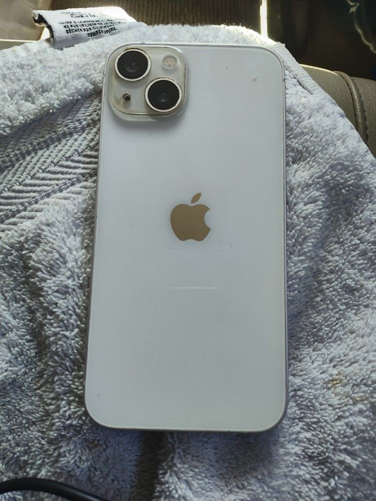 I Phone 13, White, Good Condition