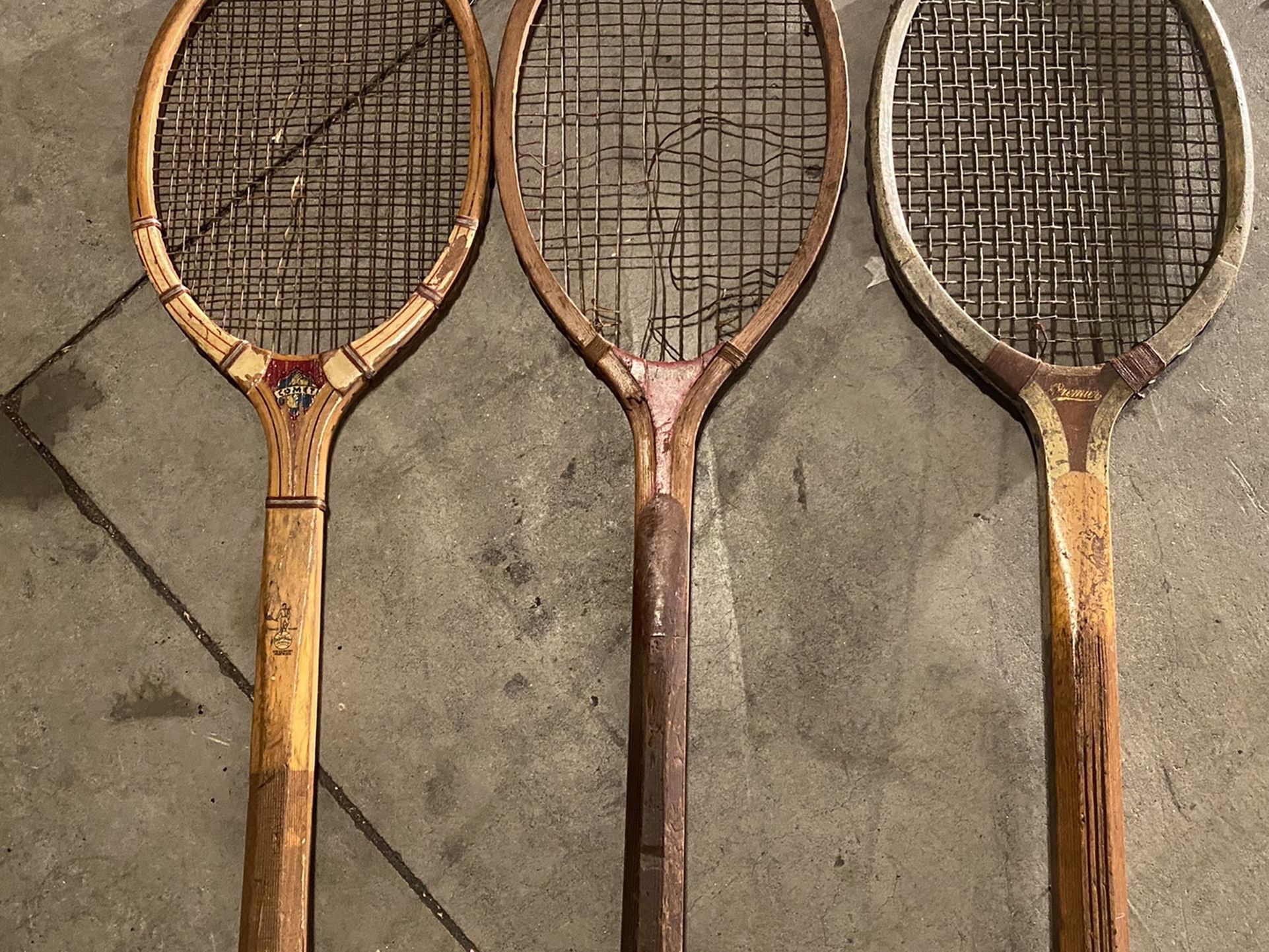 Vintage Tennis Rackets