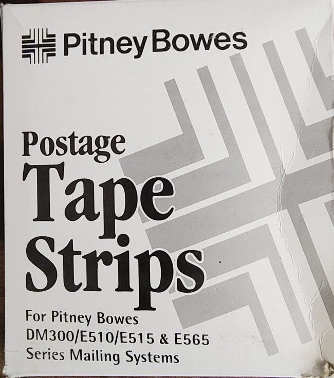 PITNEY BOWES POSTAGE TAPE STRIPS