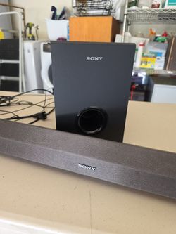 Sony Soundbar with Subwoofer