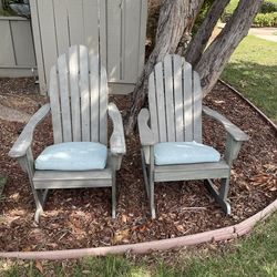 Adirondack Chairs  with Cushions