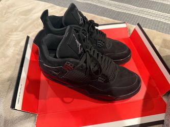 Jordan black cats and Bred  4’s - SIZE 11