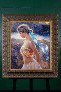 Instante De Luz by Jose Royo - Framed Serigraph - Delivery Available