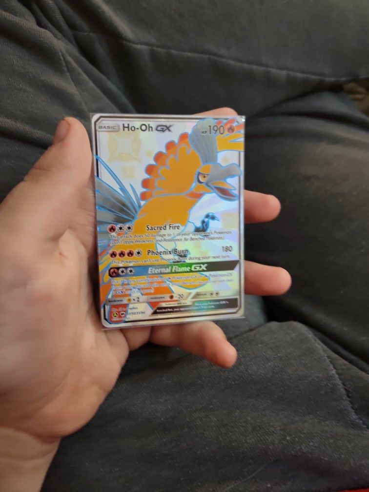 Shiny Hoho Gx Pokemon Cards