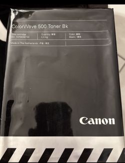 Genuine Canon Oce ColorWave 500 Black Toner Pearls 10(contact info removed)4 - New Sealed