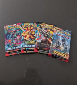 Sealed pokémon packs
