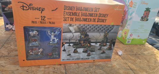 Disney Halloween village houses