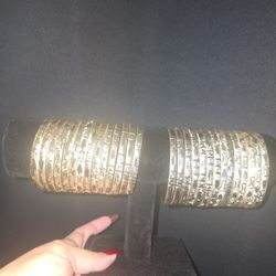 Adult Gold Plated Bangels 